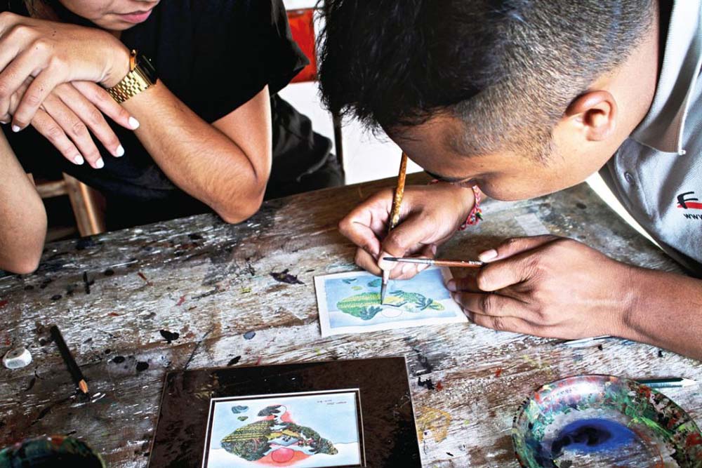 Balinese Painting Class