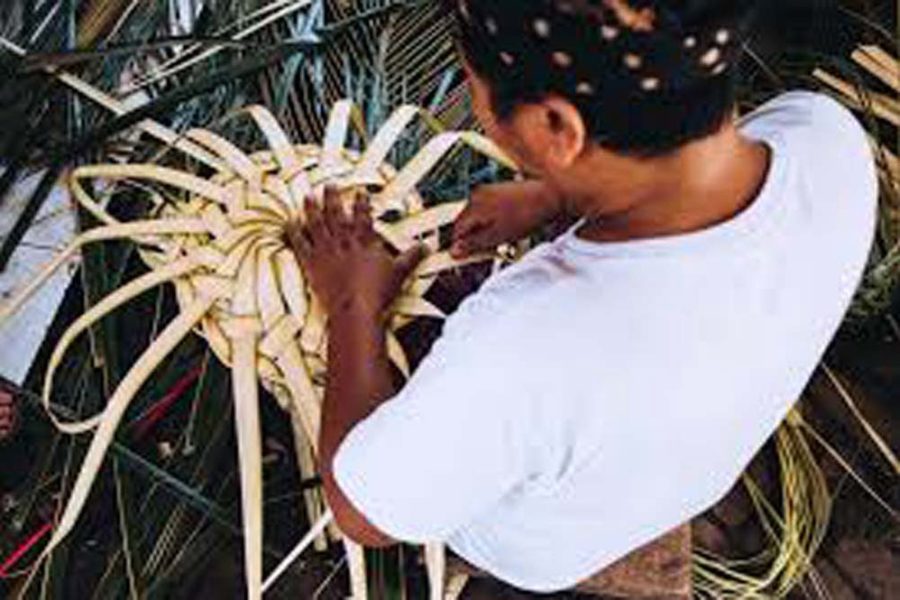 Lontar Weaving Class